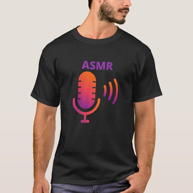Asmr Microphone   T-Shirt (Front)