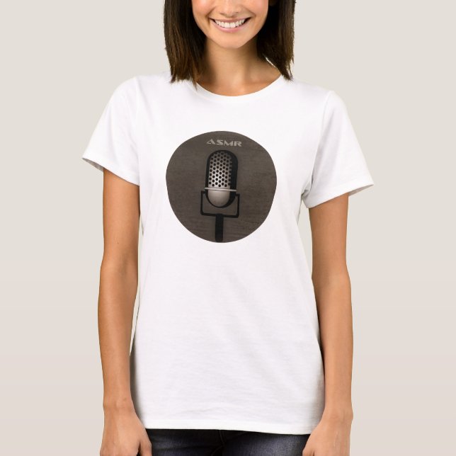 ASMR Retro Microphone T-Shirt (Front)