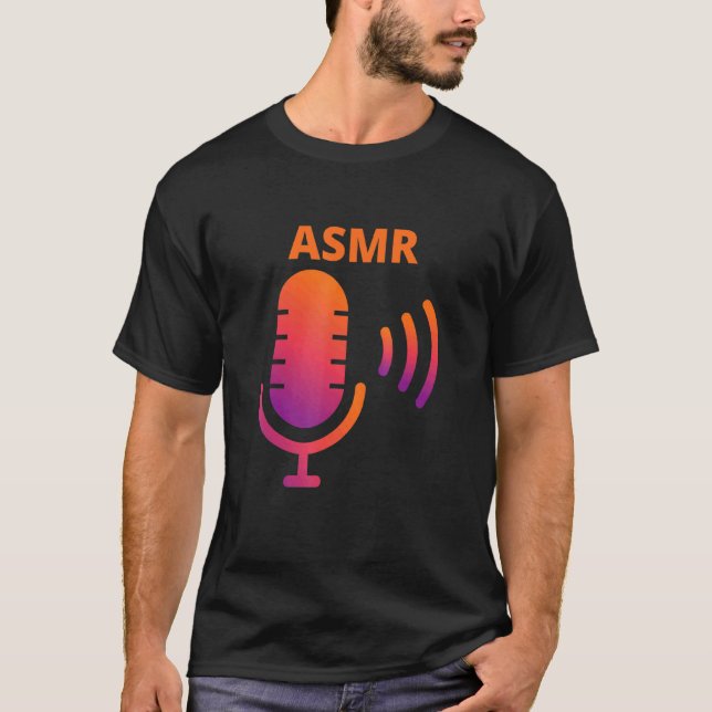Asmr Stuff Asmr Microphone T-Shirt (Front)