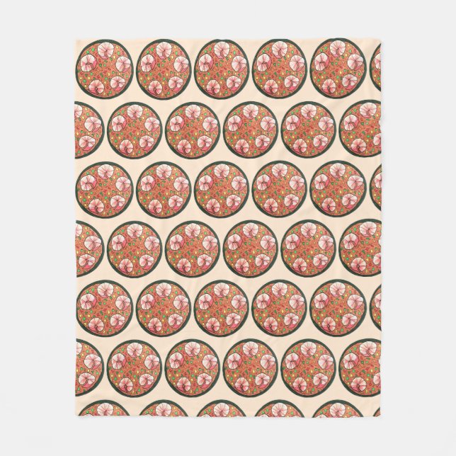 Asopao con Camarones Puerto Rican Shrimp Stew Fleece Blanket (Front)
