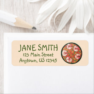 Asopao con Camarones Puerto Rican Shrimp Stew Return Address Label