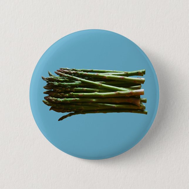 Asparagus 6 Cm Round Badge (Front)
