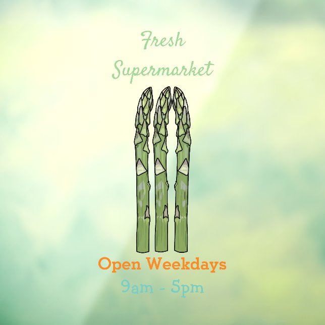 Asparagus cartoon illustration (Sheet 3)