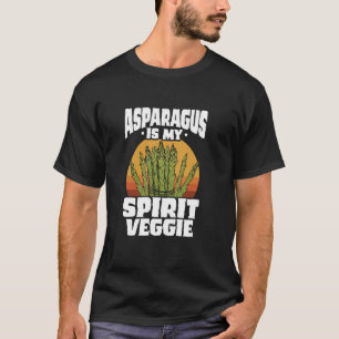 Asparagus Is My Spirit Veggie Dietician Gardening T-Shirt