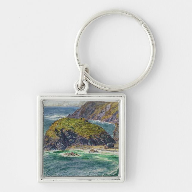Asparagus Island Key Ring (Front)