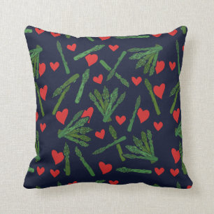 Asparagus lover cushion
