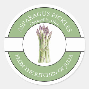 Asparagus Pickle Label