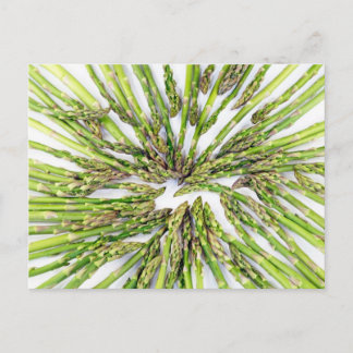 Asparagus Towards Centre Postcard