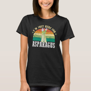 Asparagus Vintage Vegan Saying For Nutritionist T-Shirt
