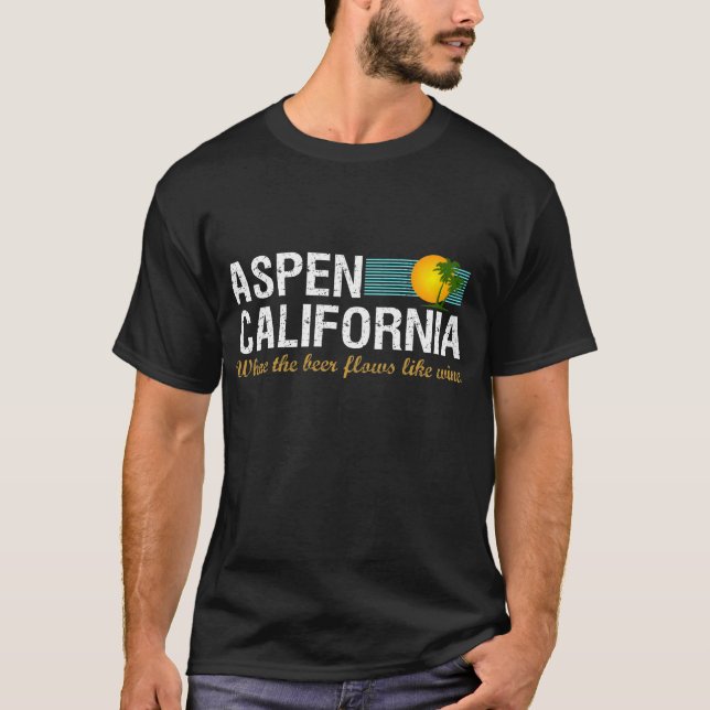 Aspen California T-Shirt (Front)