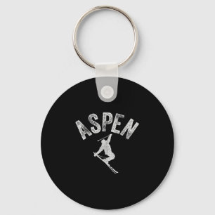 Aspen Co Ski Colorado Cool Aspen Skiing Co Winter  Key Ring