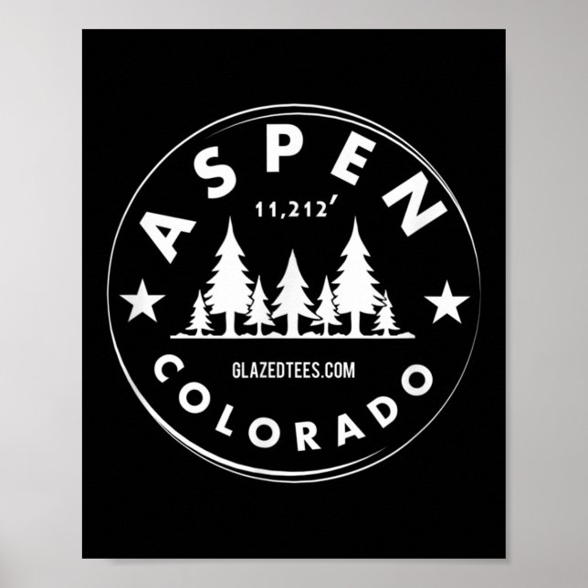 Aspen Colorado - Big Mountain Forest  Poster (Front)