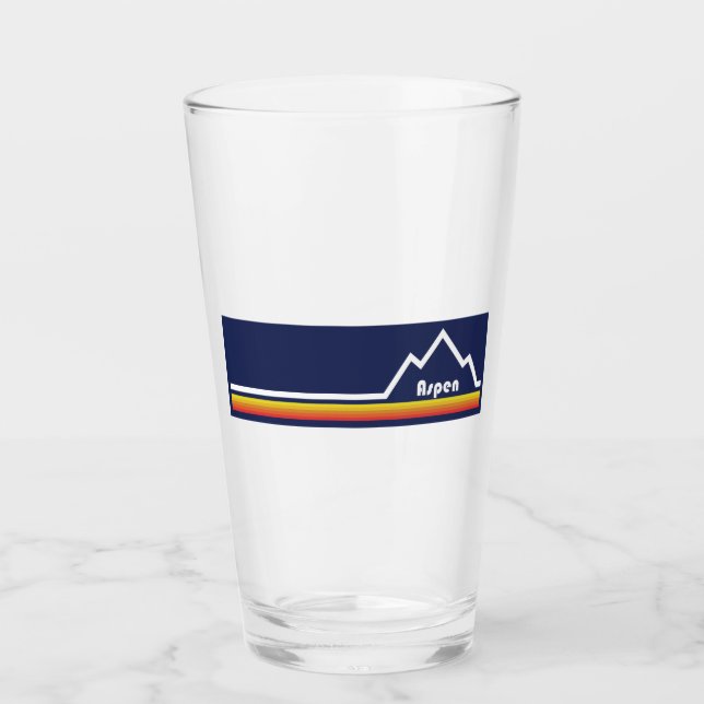 Aspen, Colorado Glass (Front)