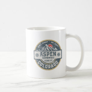 Aspen Colorado Rocky Mountains Tee Hiking Camping Coffee Mug