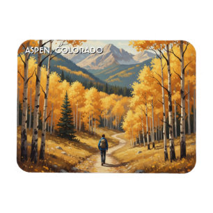 Aspen Colorado Travel Magnet
