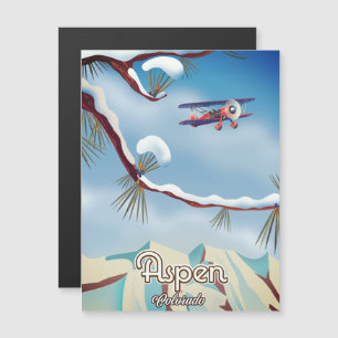Aspen Colorado travel poster