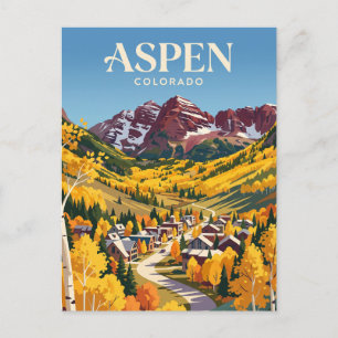 Aspen, Colorado, USA Postcard