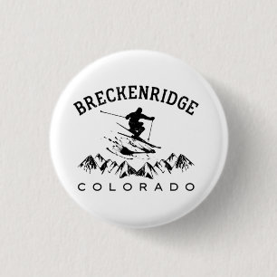ASPEN Colorado Vintage 3 Cm Round Badge