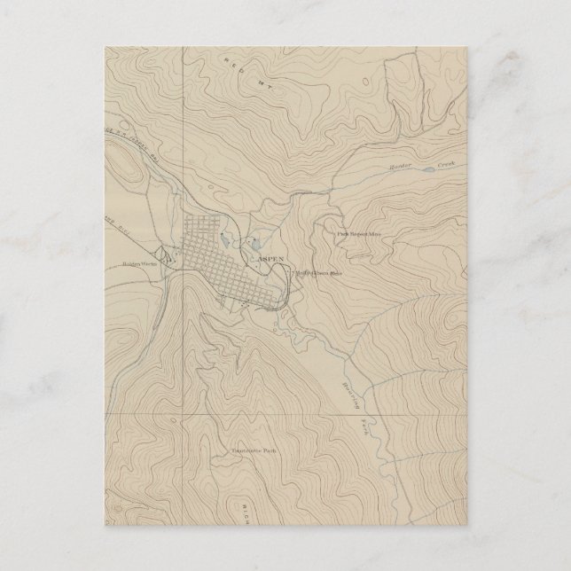 Aspen District Postcard (Front)
