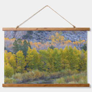 Aspen Forest in Autumn Hanging Tapestry