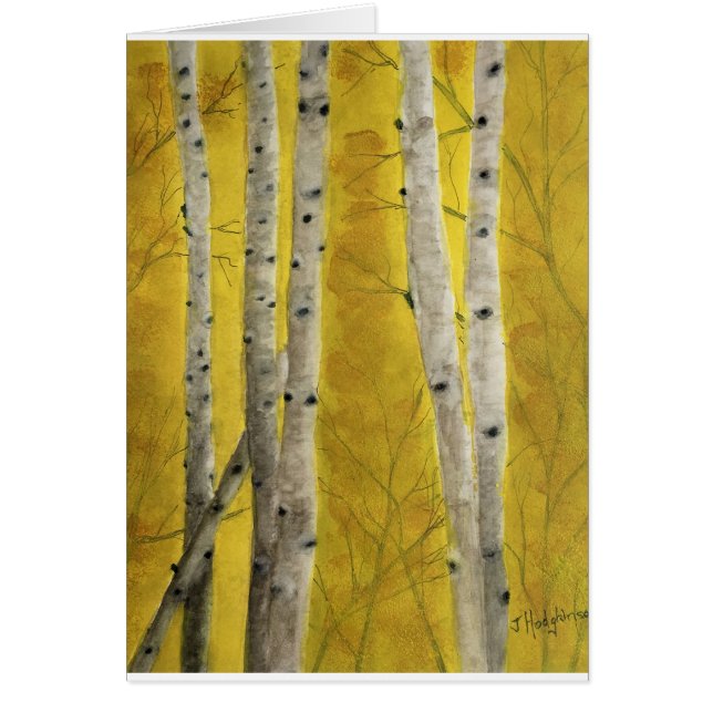 ASPEN FOREST WATERCOLOR (Front)