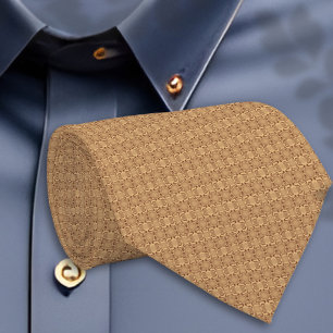 Aspen Golden Look Mesh Tie