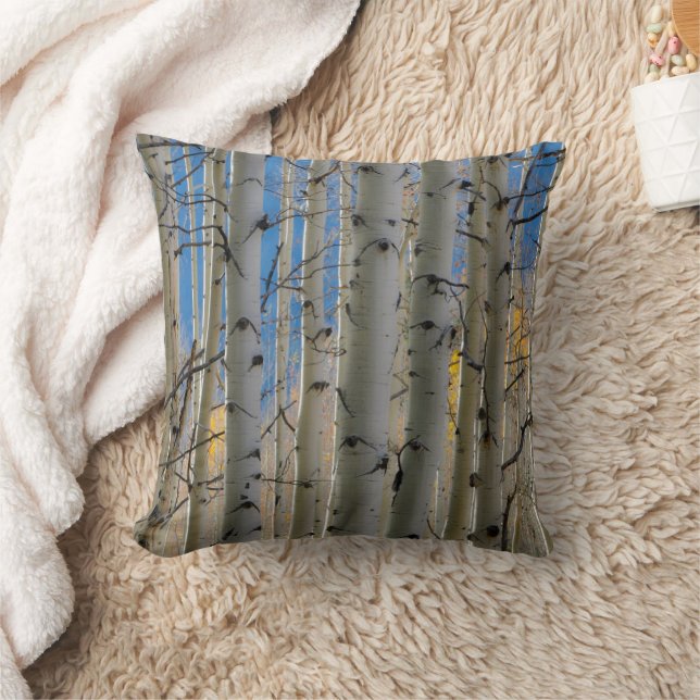 Aspen Groves | Colorado Rocky Mountains Cushion (Blanket)