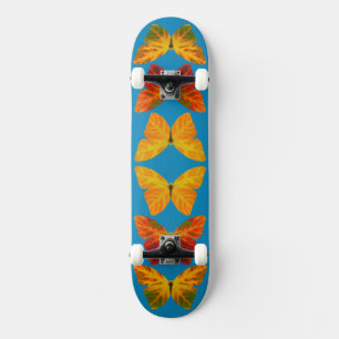 Aspen Leaf Butterflies Skateboard