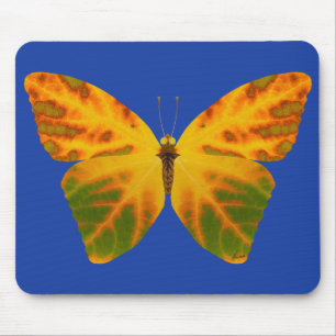 Aspen Leaf Butterfly 1 Mouse Pad