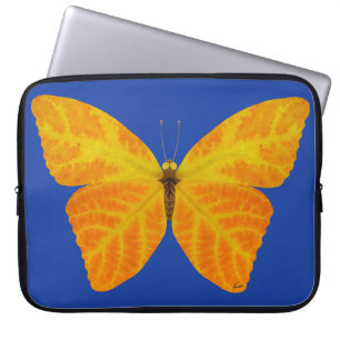 Aspen Leaf Butterfly 3 Laptop Sleeve