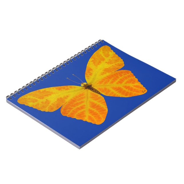 Aspen Leaf Butterfly 3 Notebook (Left Side)
