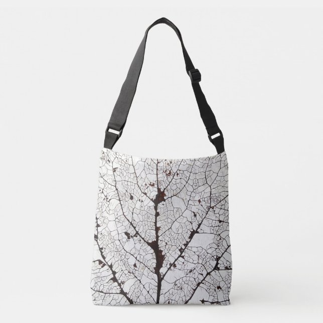 Aspen Leaf Skeleton 1 Crossbody Bag (Front)