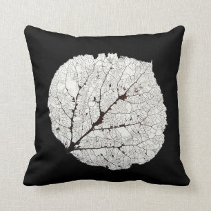 Aspen Leaf Skeleton 1 Cushion