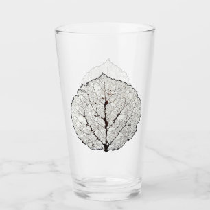 Aspen Leaf Skeleton 1 Glass