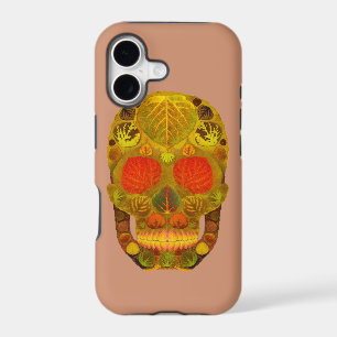 Aspen Leaf Skull 12