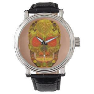 Aspen Leaf Skull 12 Watch