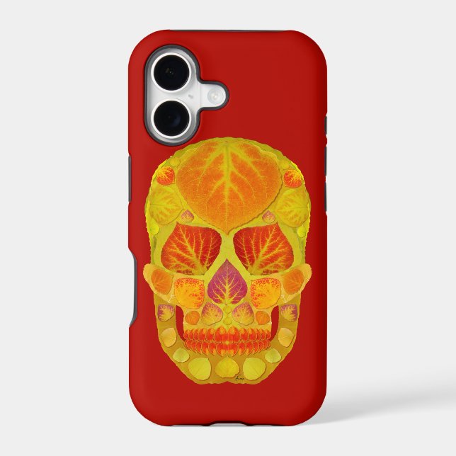 Aspen Leaf Skull 13 (Back)