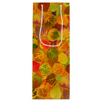 Aspen Leaves collage solid medley seamless 1