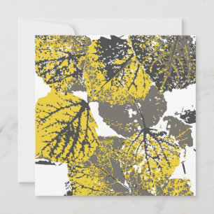 aspen leaves invitation