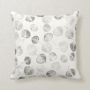 Aspen Leaves Pattern © Sandy Long Cushion