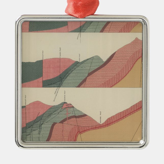 Aspen Mountain Sheet 2 Metal Tree Decoration (Front)