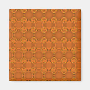 Aspen Orange Mesh Magnet