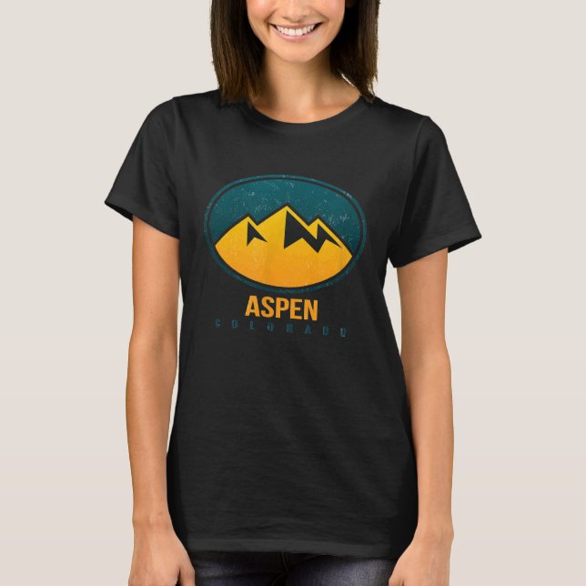 Aspen Ski Vacation   Hiking Camping Top (Front)