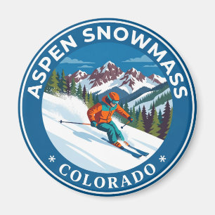 Aspen Snowmass Colorado Magnet