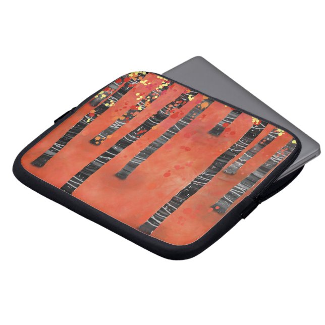Aspen Tree Forest Laptop Sleeve (Front Top)