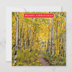 Aspen Tree Holiday or Ocassion Greeting Card