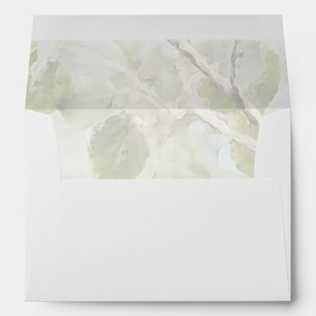 Aspen Tree Lined Envelope (Back (Bottom))
