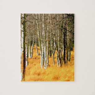 aspen trees jigsaw puzzle
