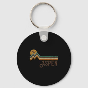Aspen Vintage Men Women 70s Key Ring