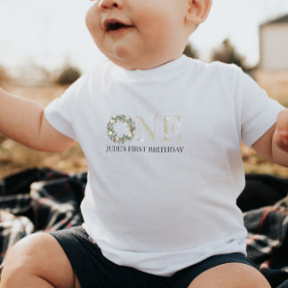 ASPEN Winter ONEderland First Birthday Infant Shir Baby T-Shirt